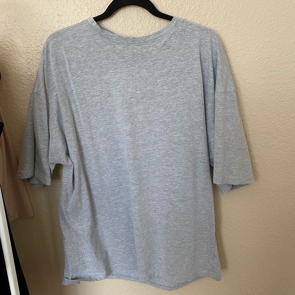 Grey Oversized Tshirt